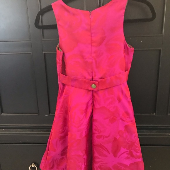 Bonnie Jean Jacquard Embellished Neck Hi-Lo Dress - Picture 4 of 7